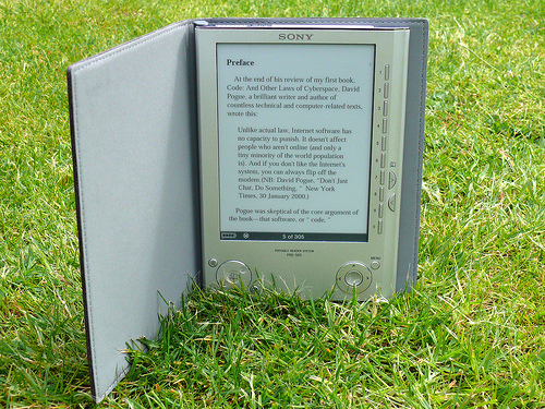 Ebook de Sony Foto: cloudsoup